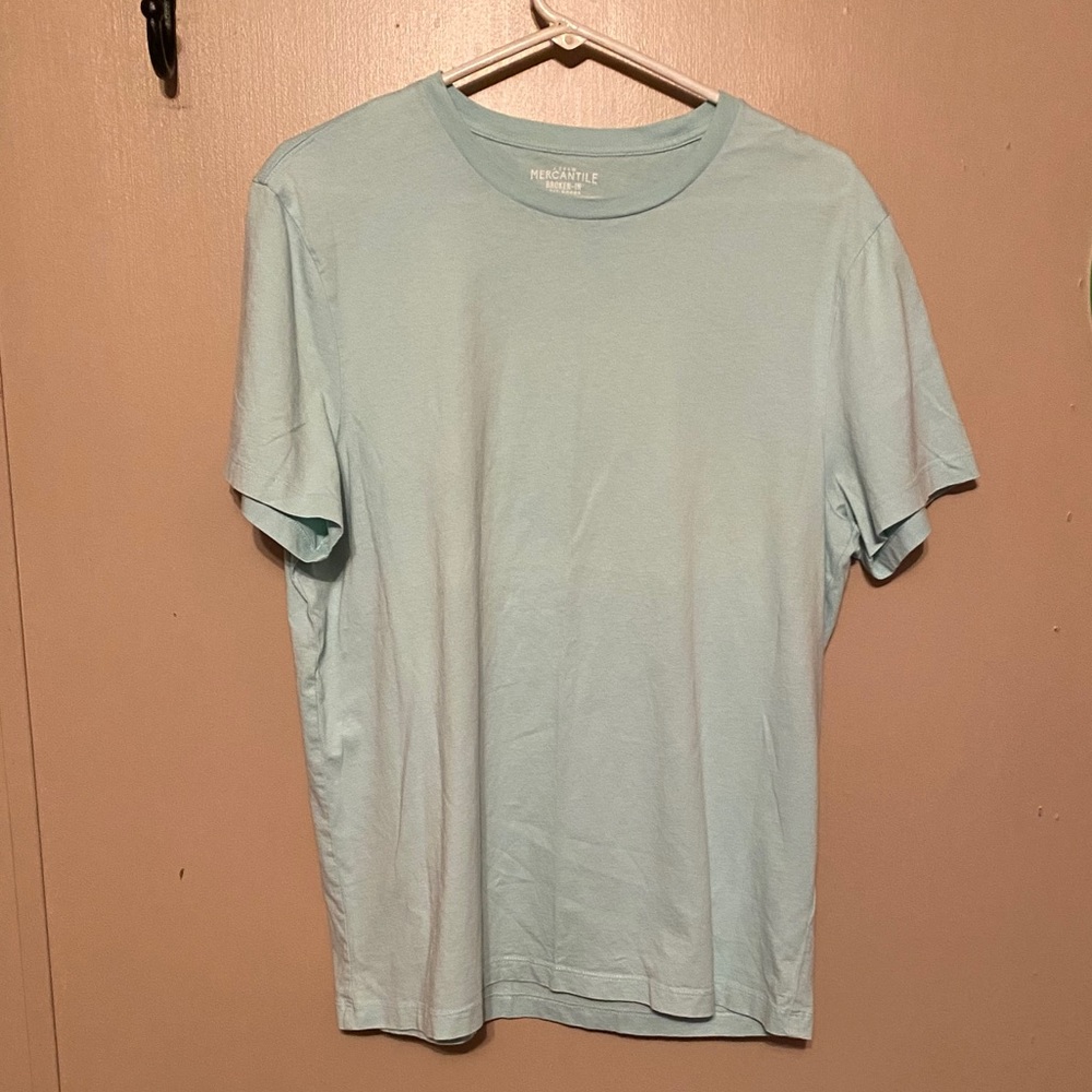 Teal t-shirt short sleeves